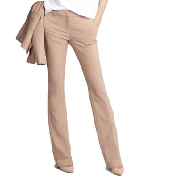 Express 🕴️ Columnist Pant | Tan/Camel | Sz 0 - Picture 1 of 10
